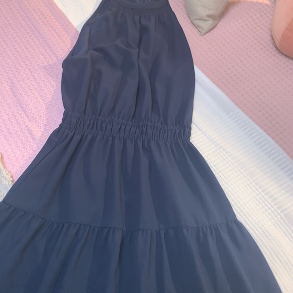 Wilfred Navy Blue Maxi Dress - Picture 8 of 8